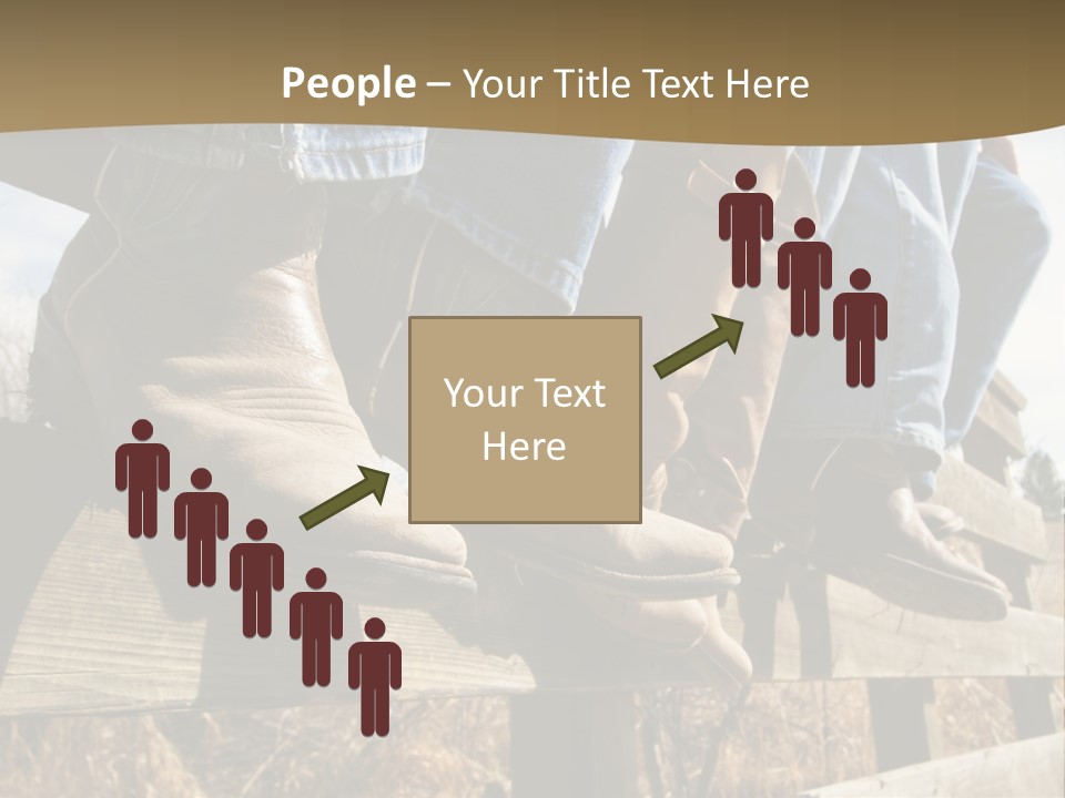 Dirt Blue Western PowerPoint Template