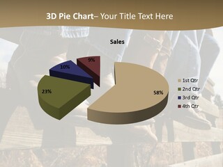 Dirt Blue Western PowerPoint Template