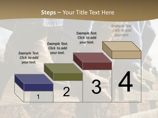 Dirt Blue Western PowerPoint Template