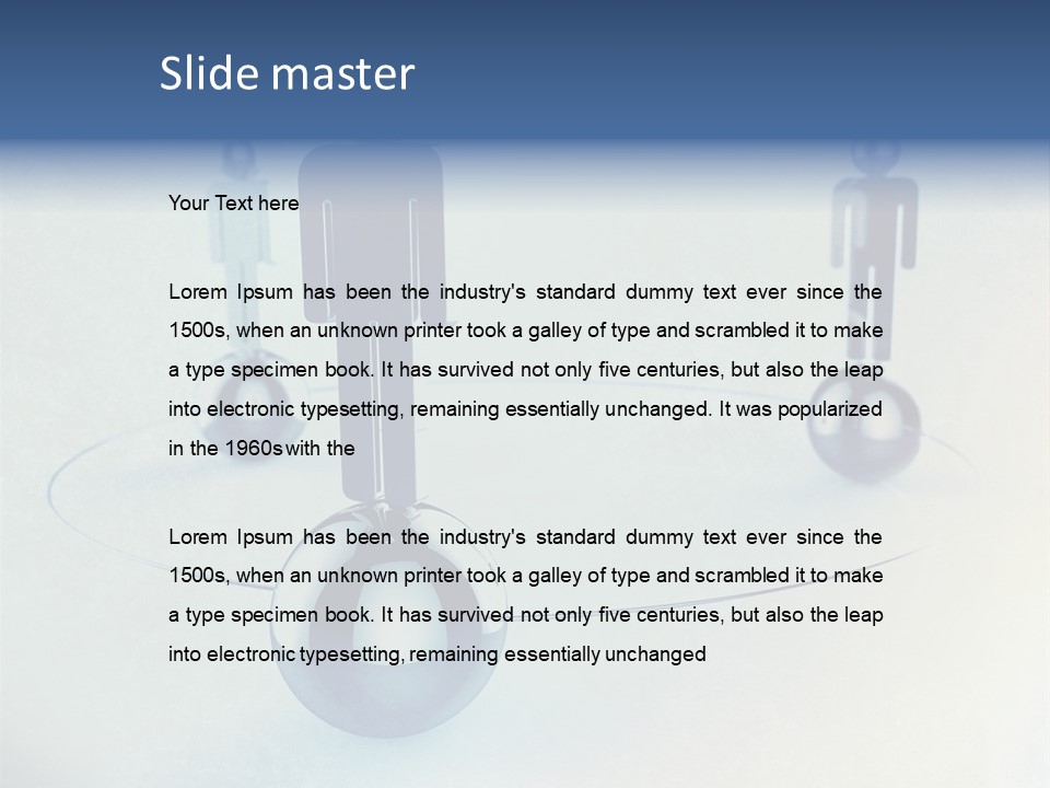 Occupation People Relationship PowerPoint Template