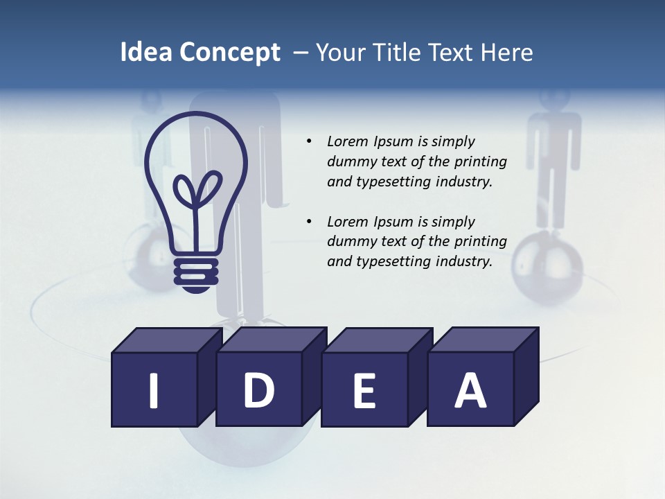 Occupation People Relationship PowerPoint Template
