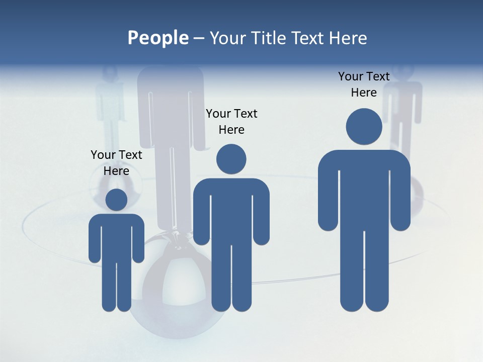 Occupation People Relationship PowerPoint Template
