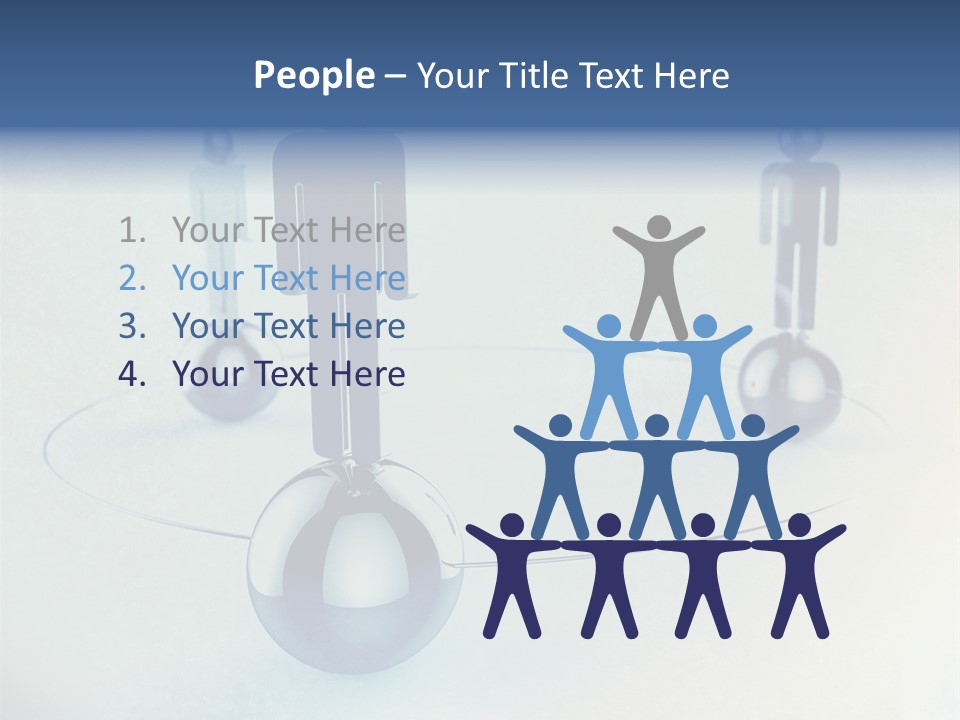 Occupation People Relationship PowerPoint Template