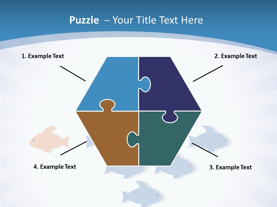 Confident Illustration Initiative PowerPoint Template