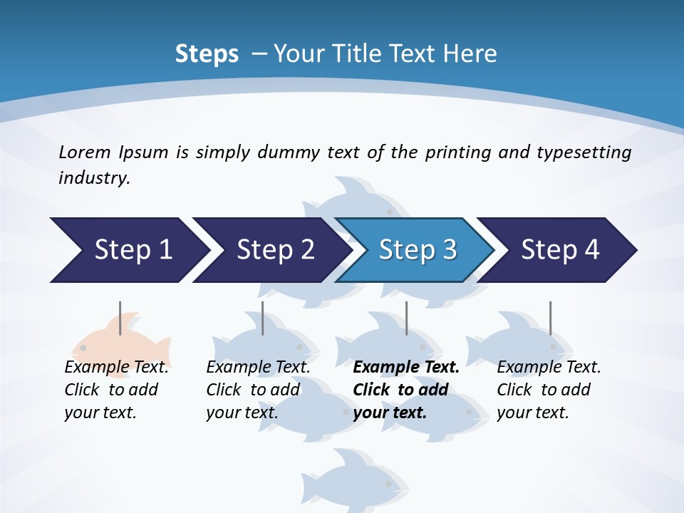 Confident Illustration Initiative PowerPoint Template