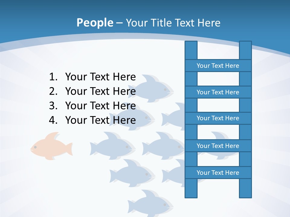 Confident Illustration Initiative PowerPoint Template