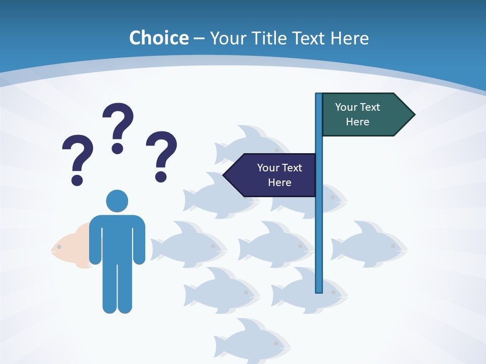 Confident Illustration Initiative PowerPoint Template