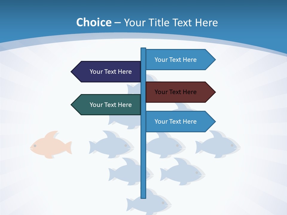 Confident Illustration Initiative PowerPoint Template