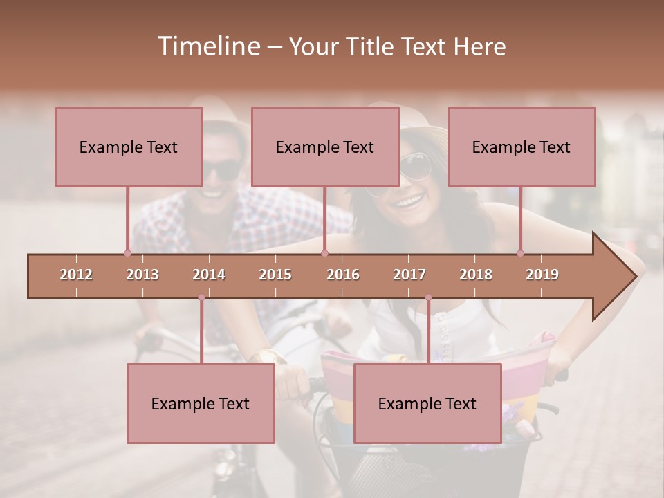 Young  Flower Looking PowerPoint Template