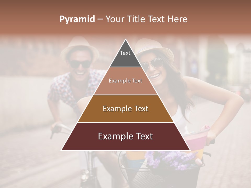 Young  Flower Looking PowerPoint Template