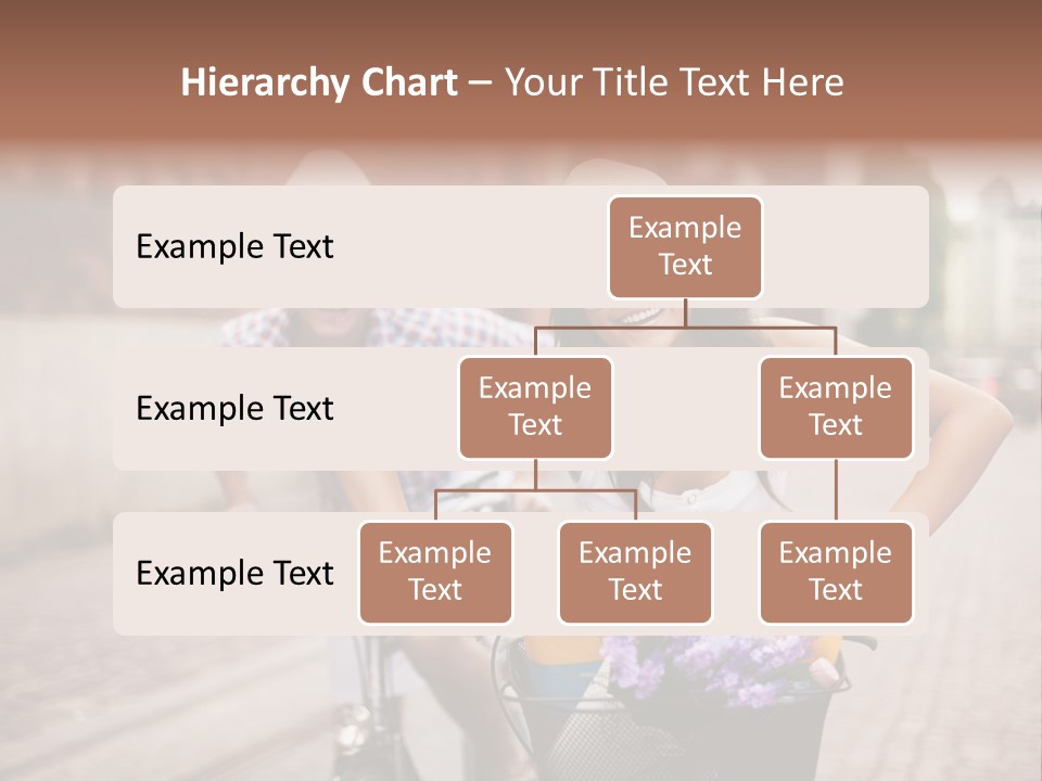 Young  Flower Looking PowerPoint Template