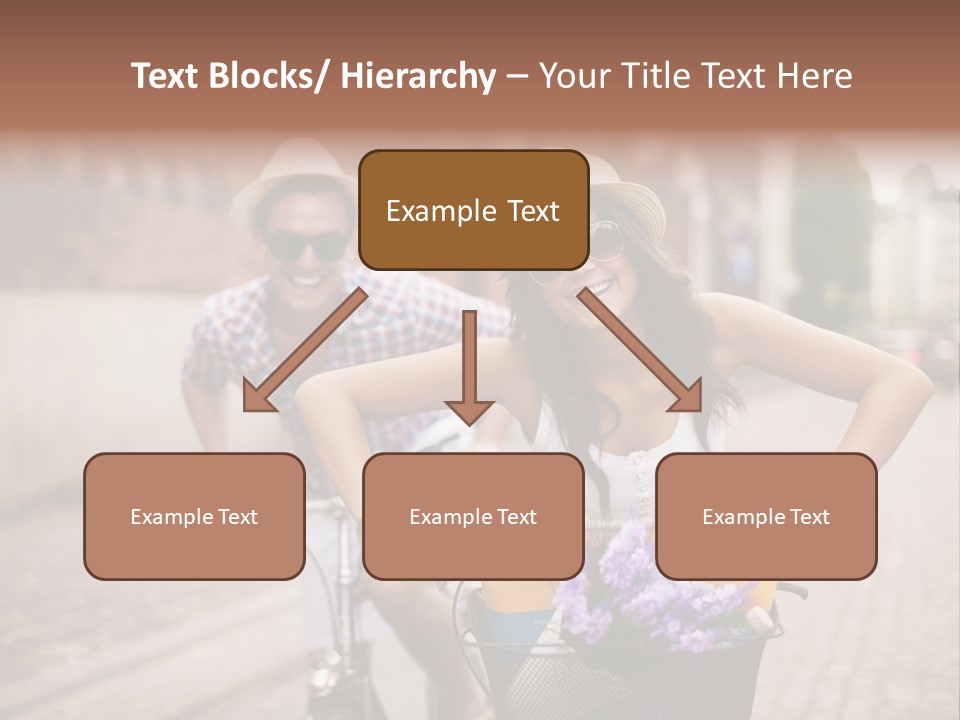 Young  Flower Looking PowerPoint Template