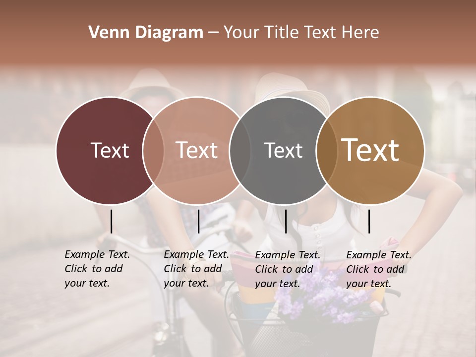 Young  Flower Looking PowerPoint Template