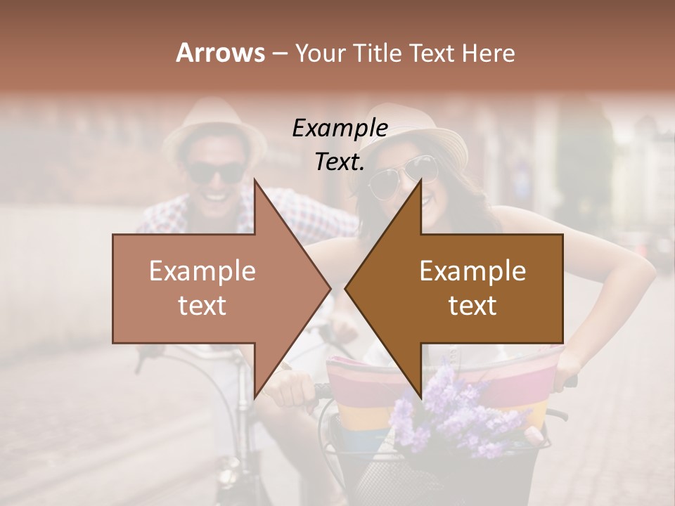 Young  Flower Looking PowerPoint Template