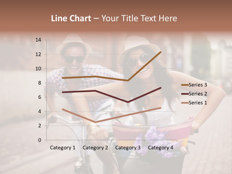 Young  Flower Looking PowerPoint Template