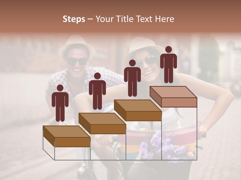 Young  Flower Looking PowerPoint Template