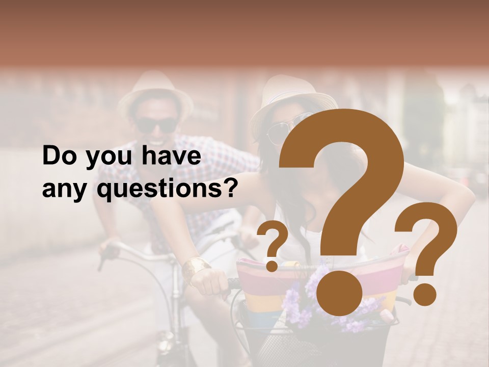 Young  Flower Looking PowerPoint Template