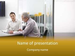 Horizontal Conference Busy PowerPoint Template