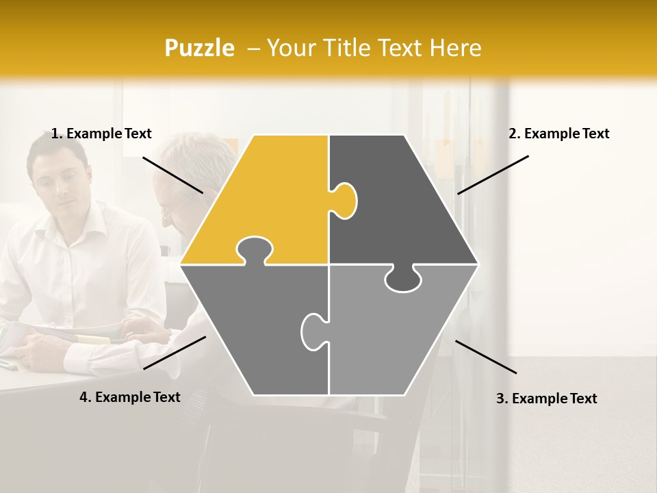 Horizontal Conference Busy PowerPoint Template