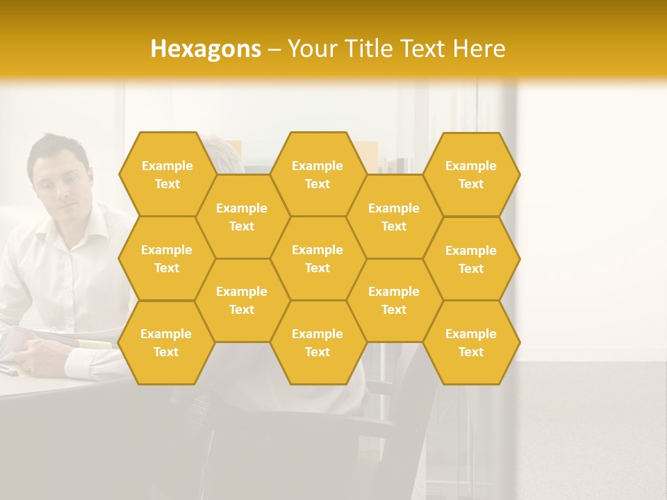 Horizontal Conference Busy PowerPoint Template