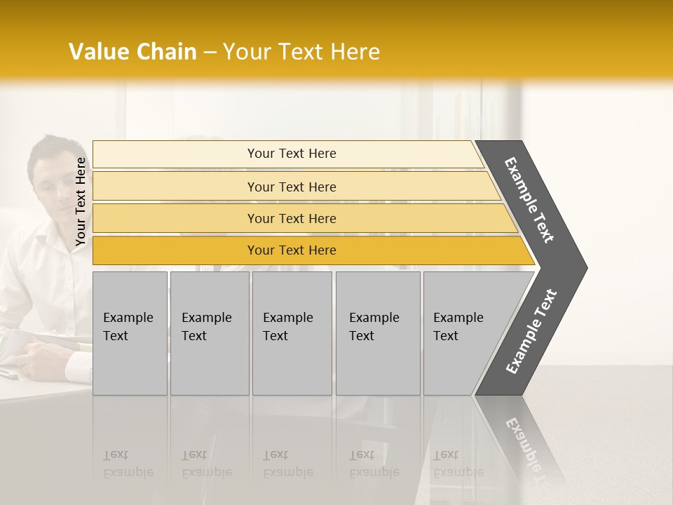Horizontal Conference Busy PowerPoint Template