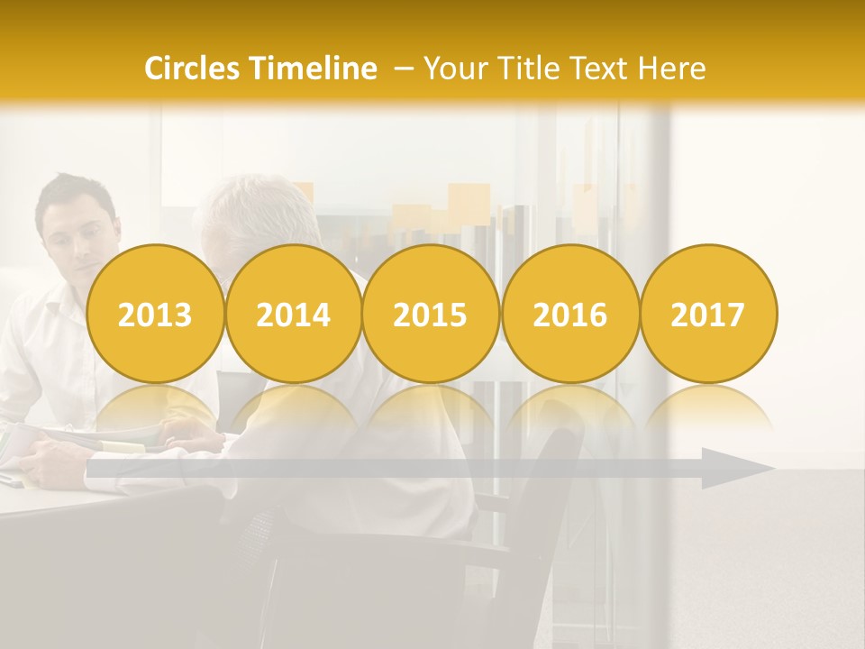 Horizontal Conference Busy PowerPoint Template