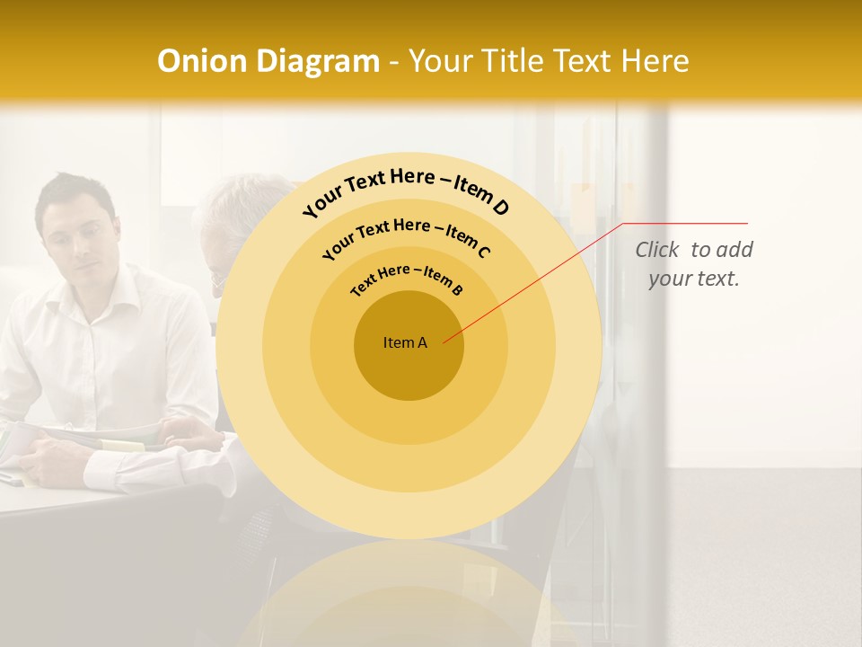 Horizontal Conference Busy PowerPoint Template