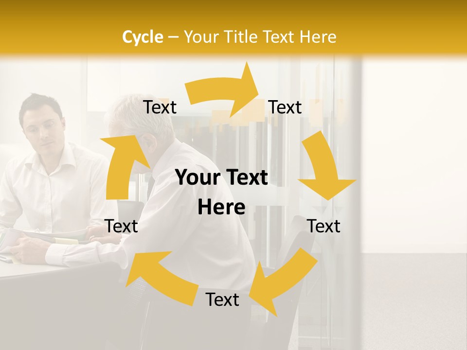 Horizontal Conference Busy PowerPoint Template