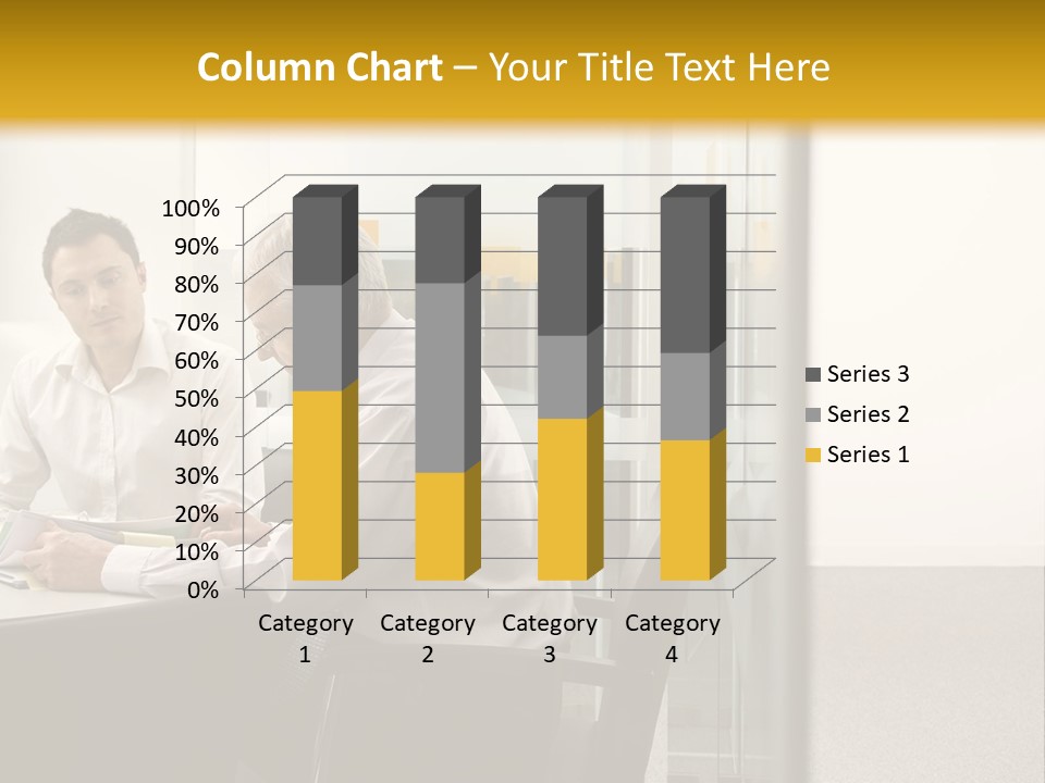 Horizontal Conference Busy PowerPoint Template