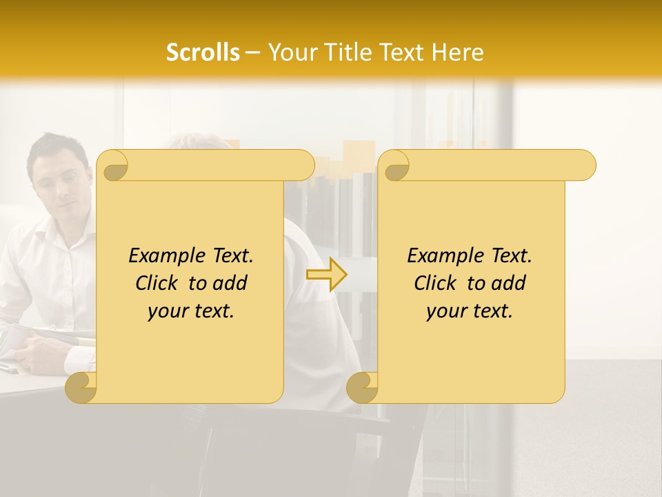 Horizontal Conference Busy PowerPoint Template