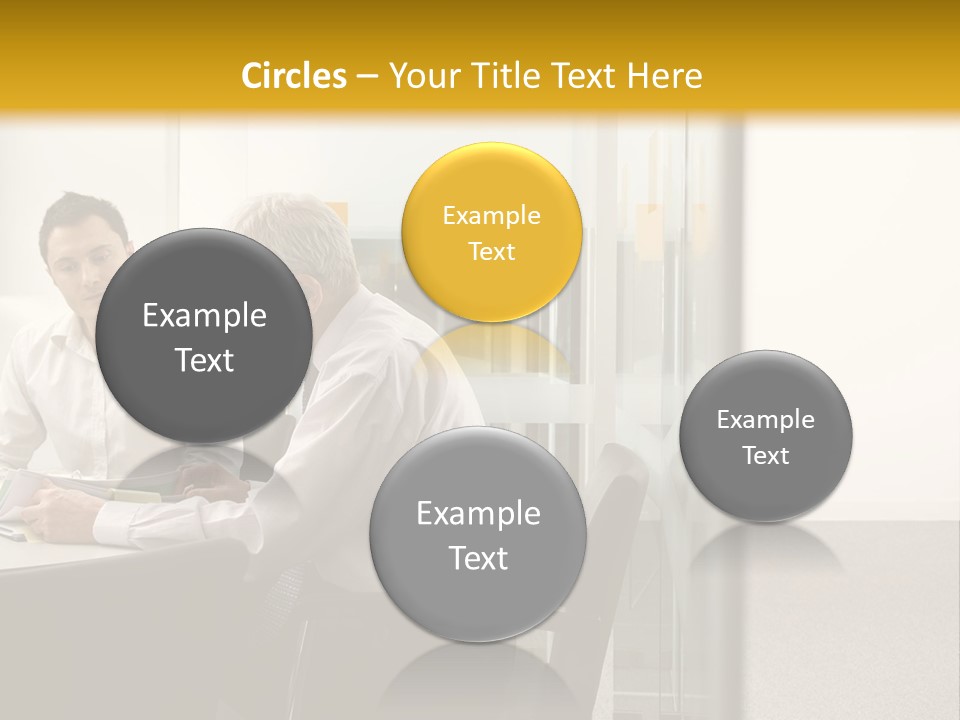 Horizontal Conference Busy PowerPoint Template