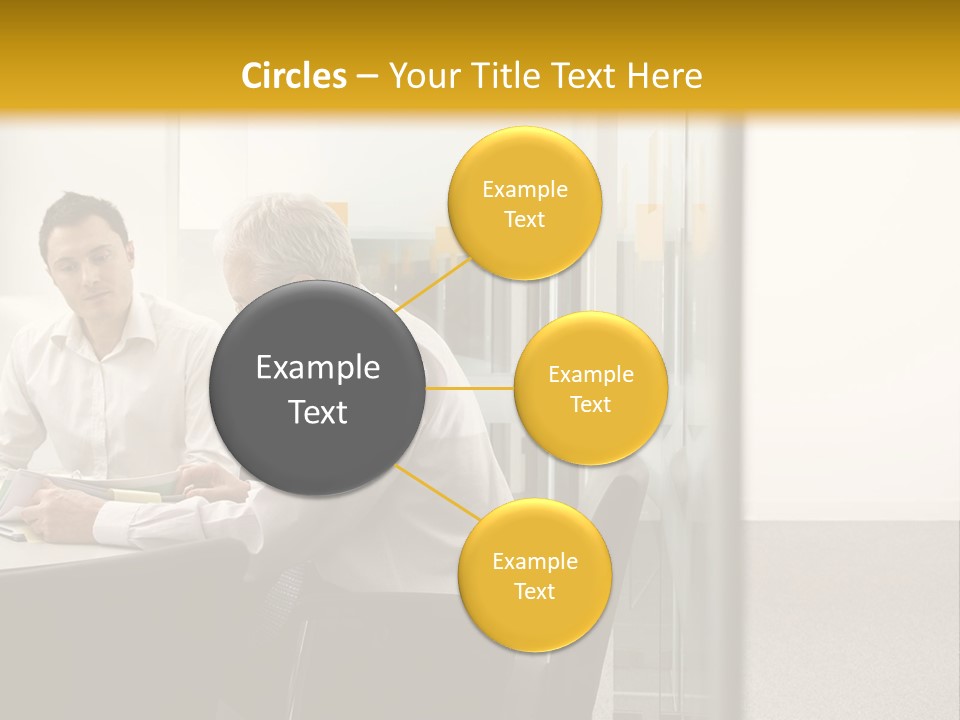 Horizontal Conference Busy PowerPoint Template