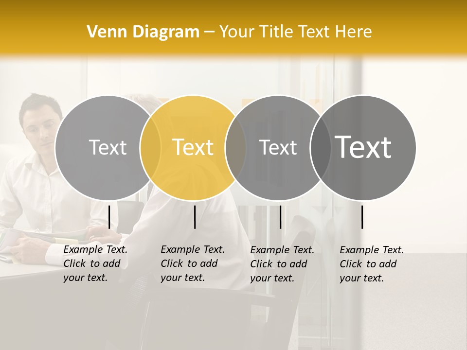 Horizontal Conference Busy PowerPoint Template