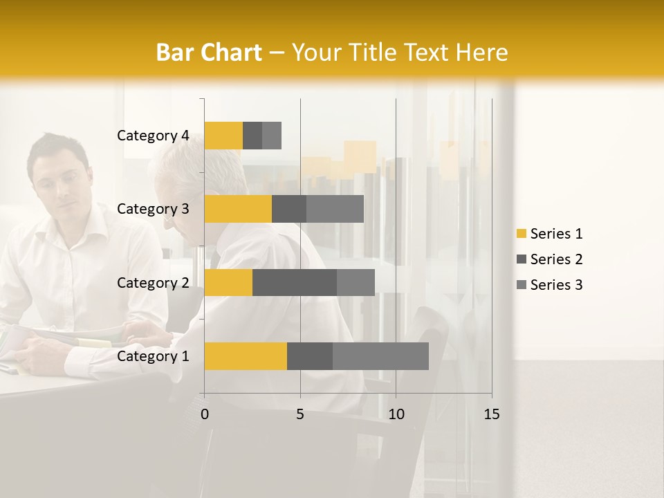 Horizontal Conference Busy PowerPoint Template