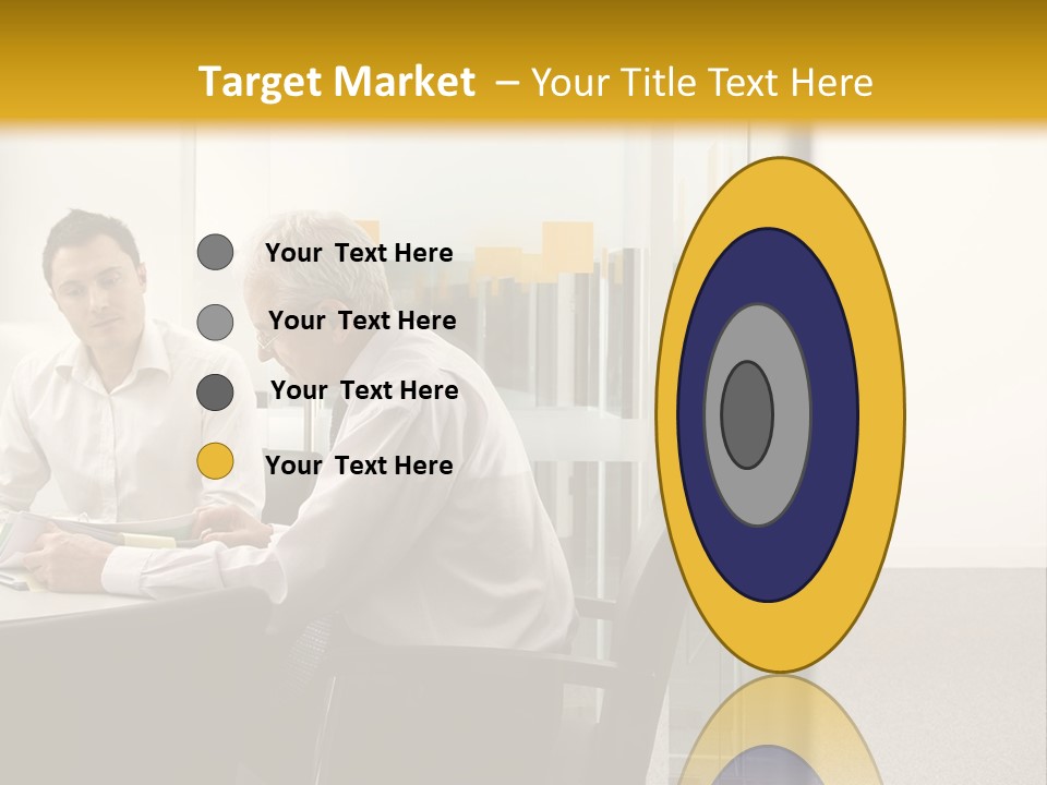 Horizontal Conference Busy PowerPoint Template