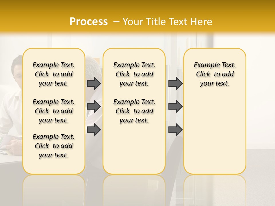 Horizontal Conference Busy PowerPoint Template