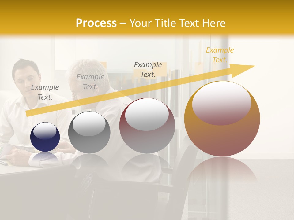 Horizontal Conference Busy PowerPoint Template