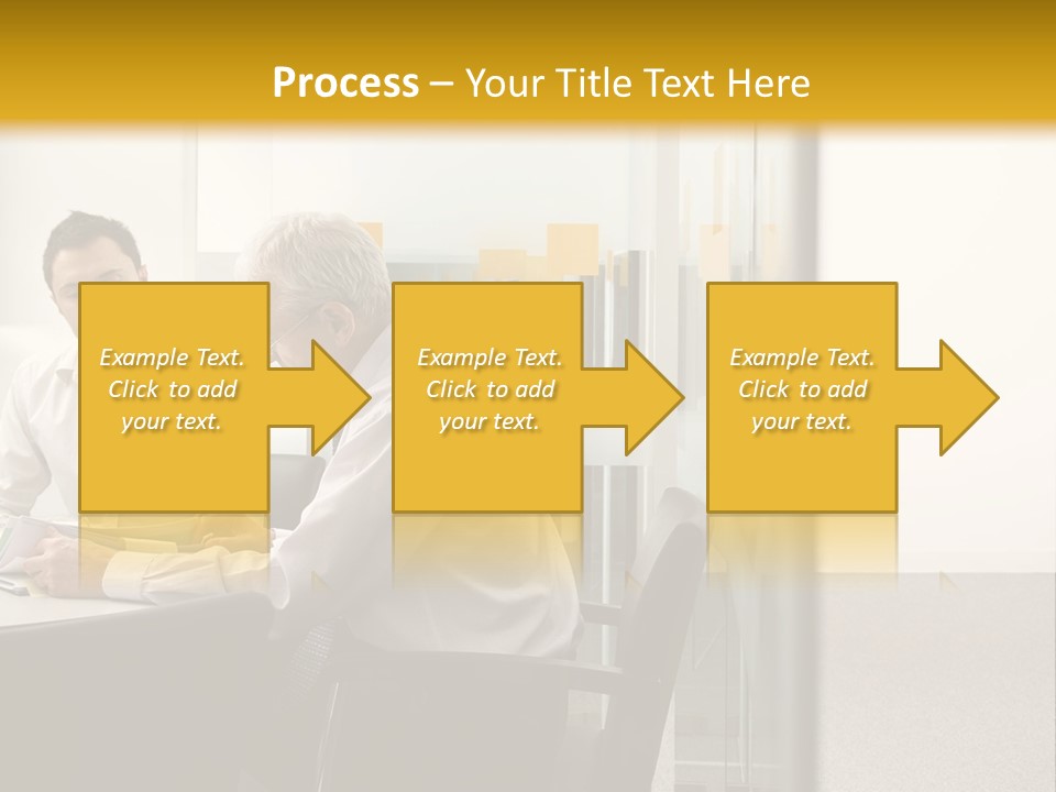 Horizontal Conference Busy PowerPoint Template