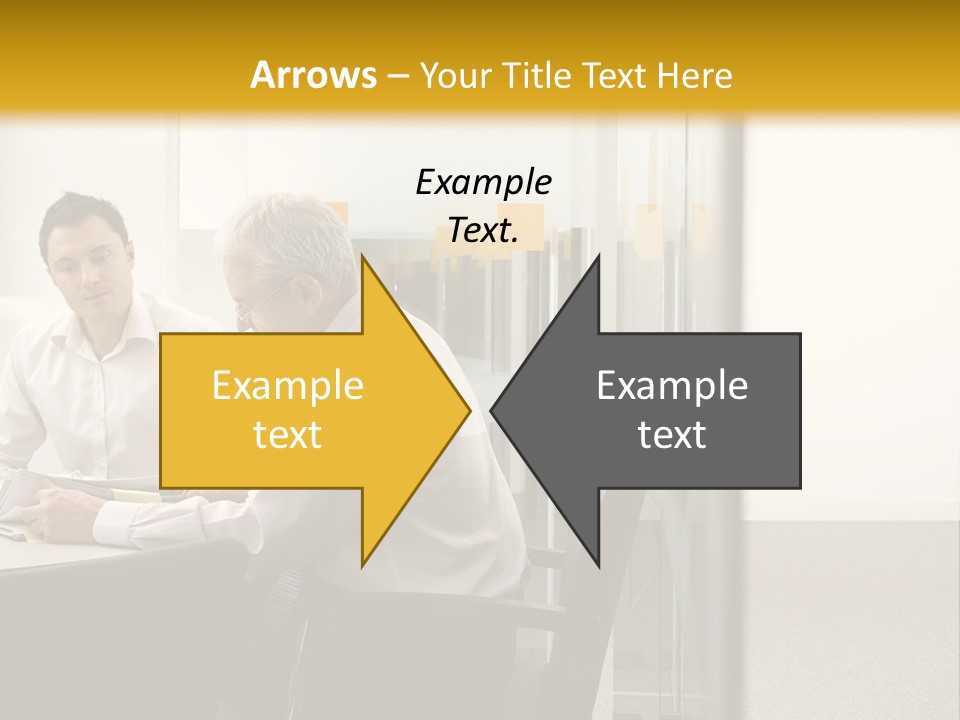 Horizontal Conference Busy PowerPoint Template