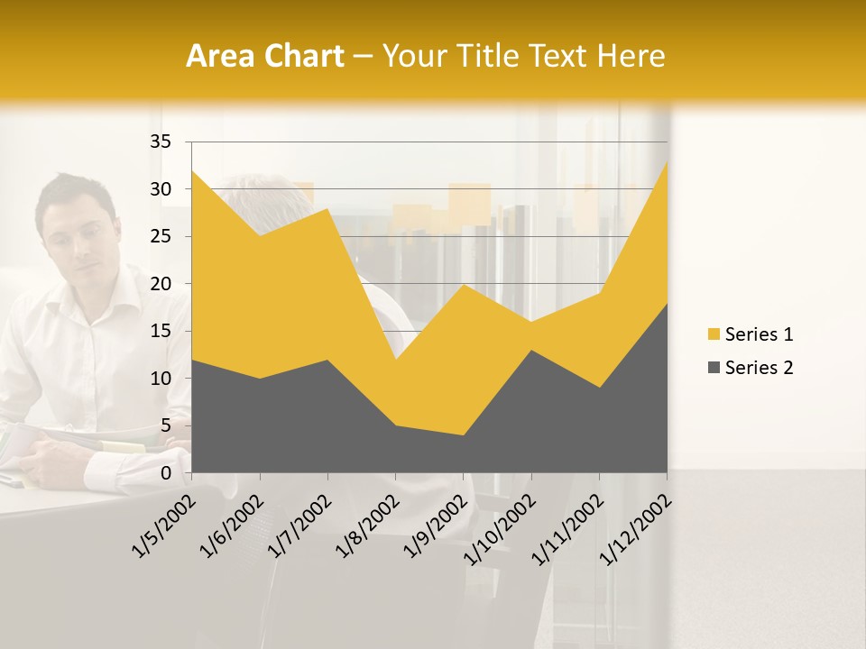 Horizontal Conference Busy PowerPoint Template