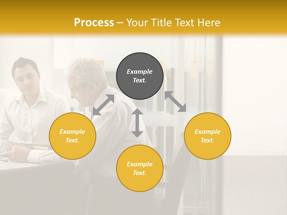 Horizontal Conference Busy PowerPoint Template