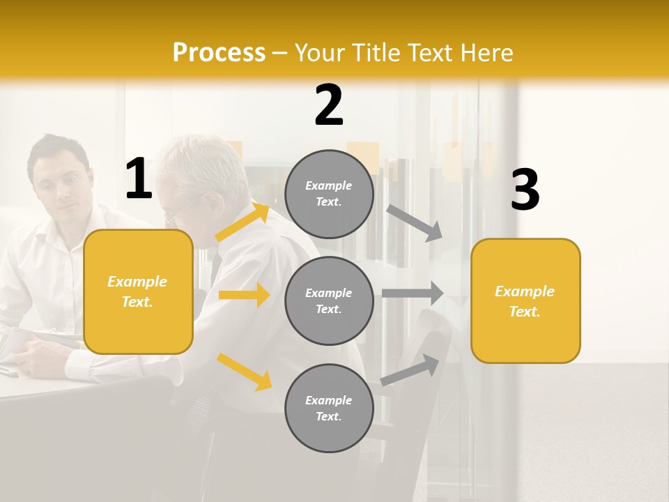Horizontal Conference Busy PowerPoint Template