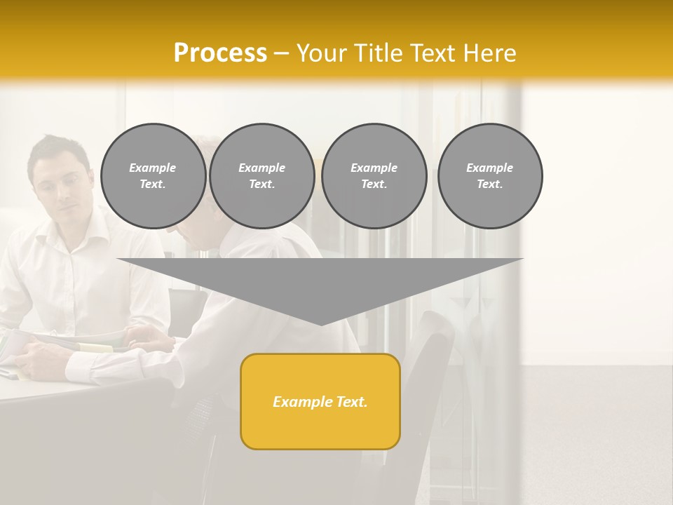 Horizontal Conference Busy PowerPoint Template