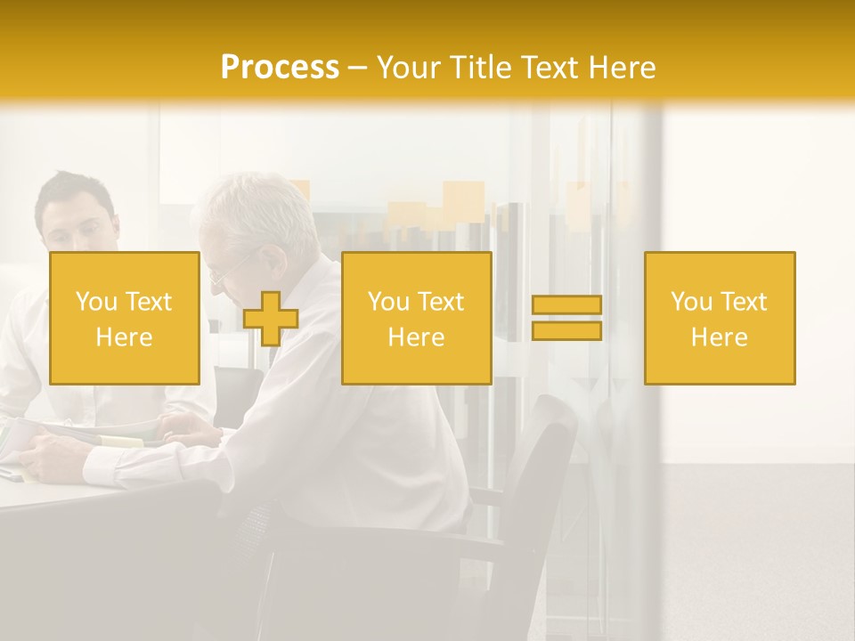 Horizontal Conference Busy PowerPoint Template