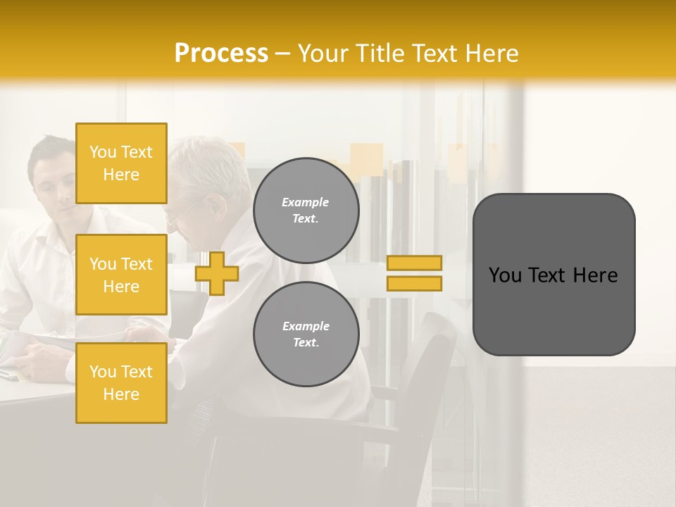 Horizontal Conference Busy PowerPoint Template