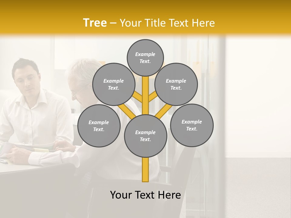 Horizontal Conference Busy PowerPoint Template