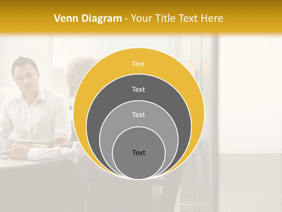 Horizontal Conference Busy PowerPoint Template