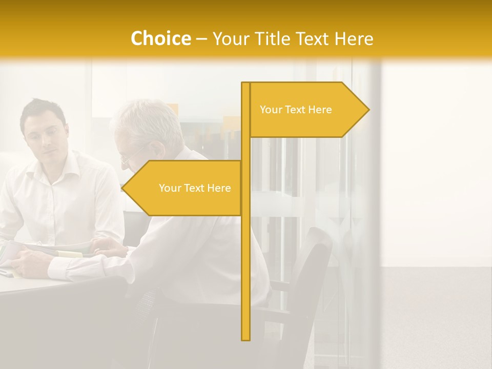 Horizontal Conference Busy PowerPoint Template