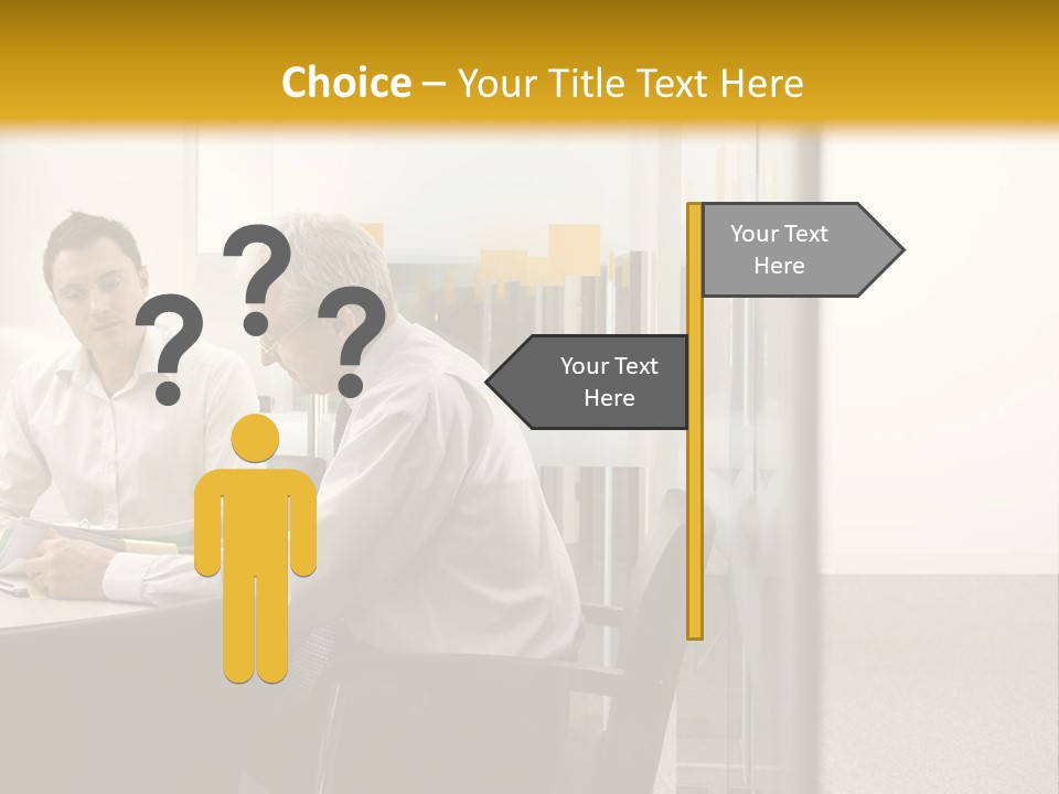 Horizontal Conference Busy PowerPoint Template