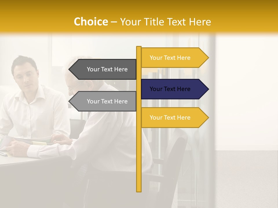 Horizontal Conference Busy PowerPoint Template